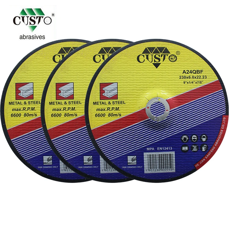 Grinding Wheel Grinding Wheel 180x6x22mm SS Grinding Wheel 7inch for Inox