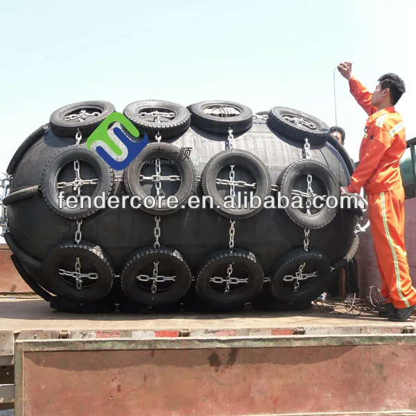 высокое качество диаметр 1500mmx3000mm пневматические резиновые крыло для судна