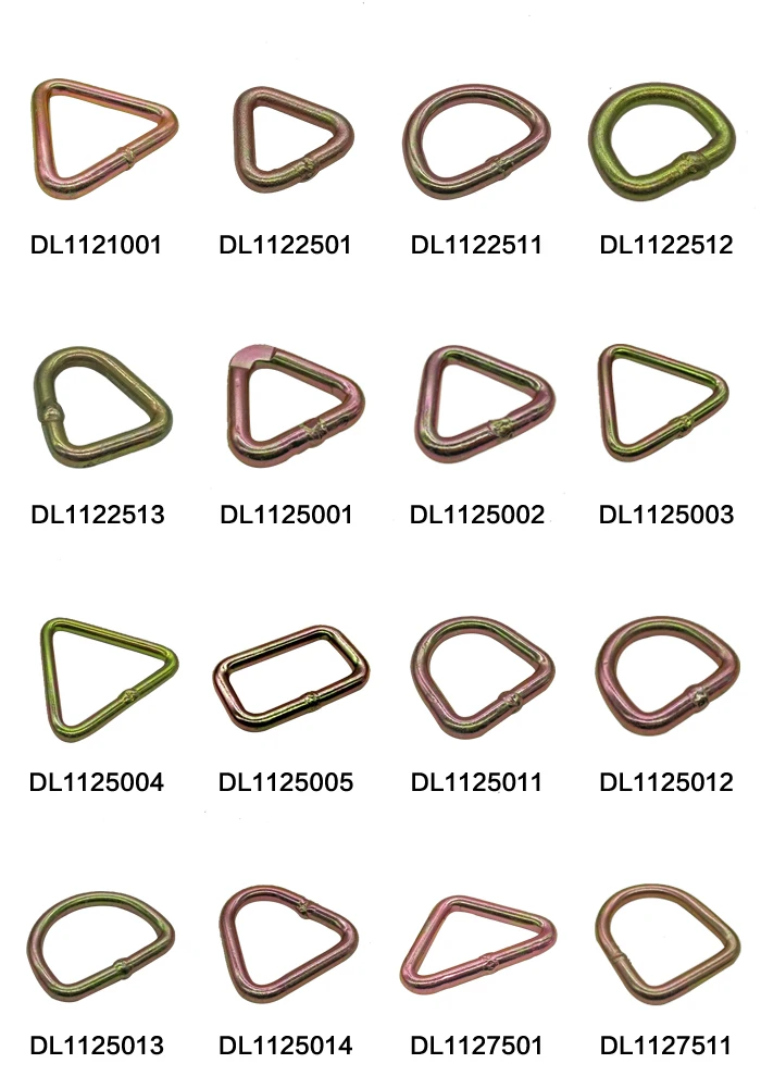 2 Inch Diameter safe tie down accessories heavy duty Steel Welded D Ring