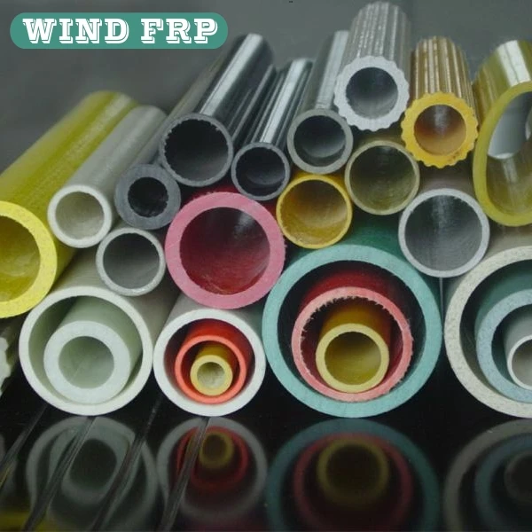 High strength anti-corresion high quality pultruded fiberglass round tube