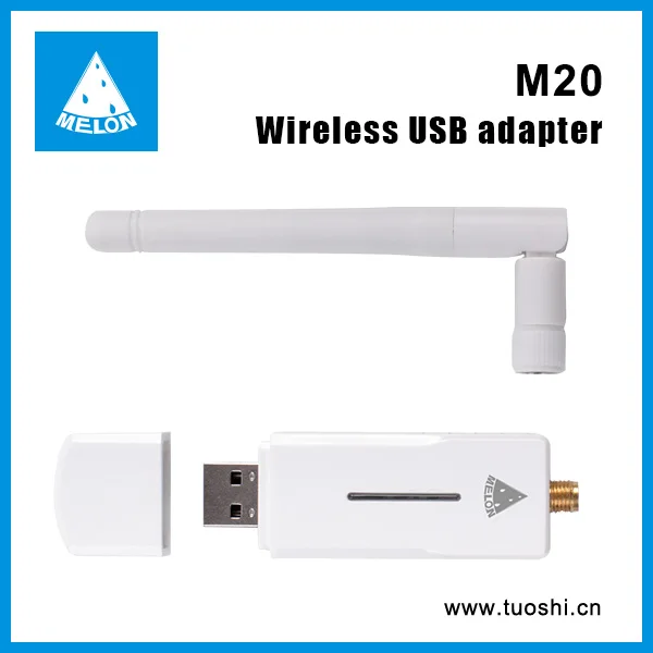 802.11 AC / а / б / г / л USB адаптер WiFi 600 Мбит, двухдиапазонный 2.4G / 5.8G Дыня M20