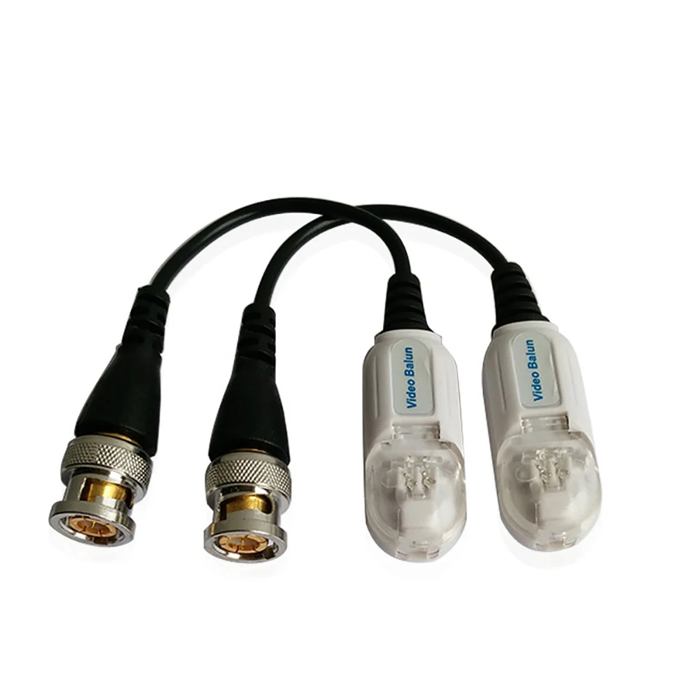 Analog CCTV RJ45 BNC to UPT passive video balun transceiver