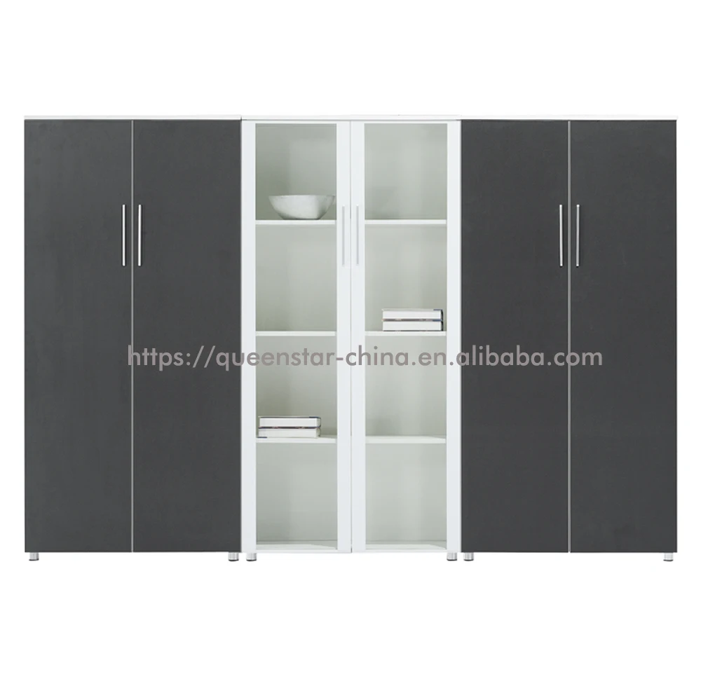 QS-CB04 современный 1800 мм высокий шкаф для хранения в виде книжной обложки высокий шкаф