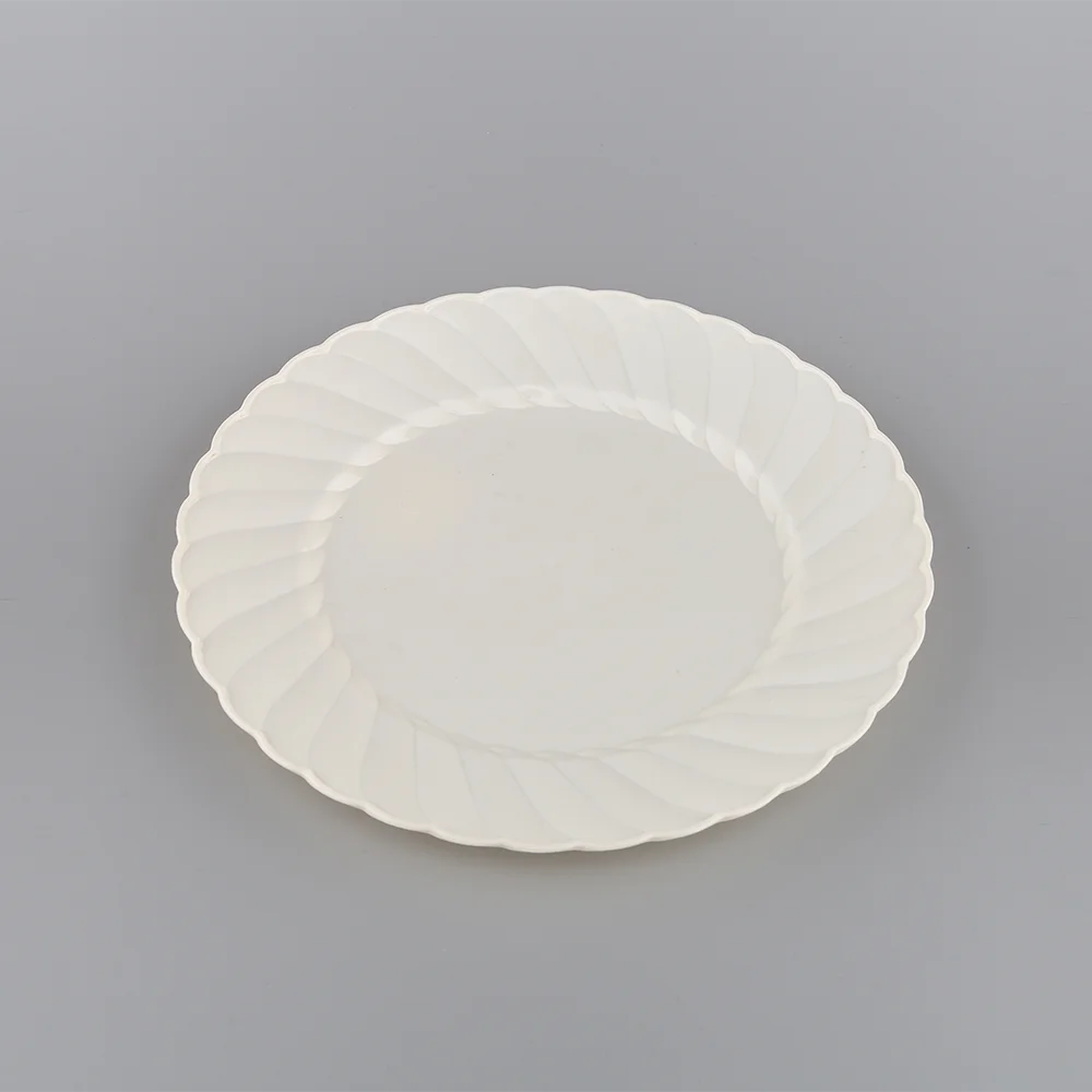 Wholesale one time use disposable plates and cups dishes picnic tray for restaurants dinnerware
