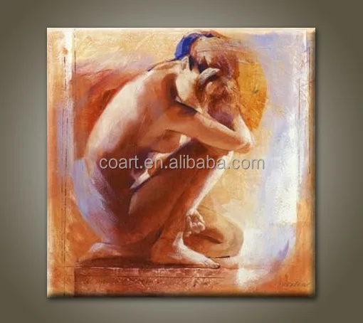 Xiamen wholesale handmade Nude Woman Body Oil Painting