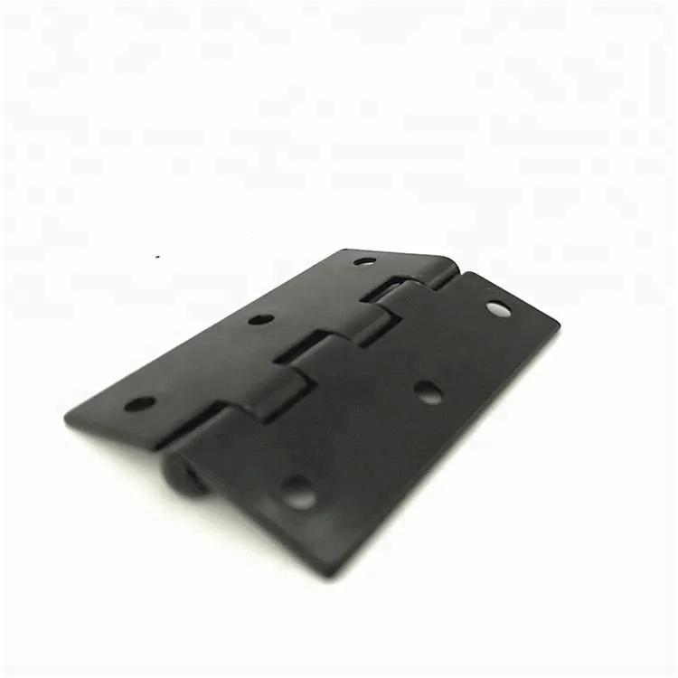 Factory price 2.5 inch black steel furniture hinges