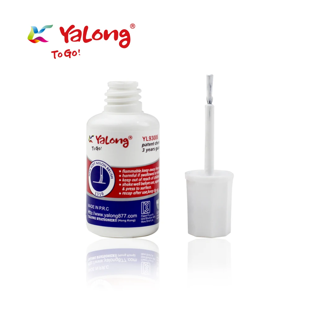 
YL93006 correction fluid with brush 