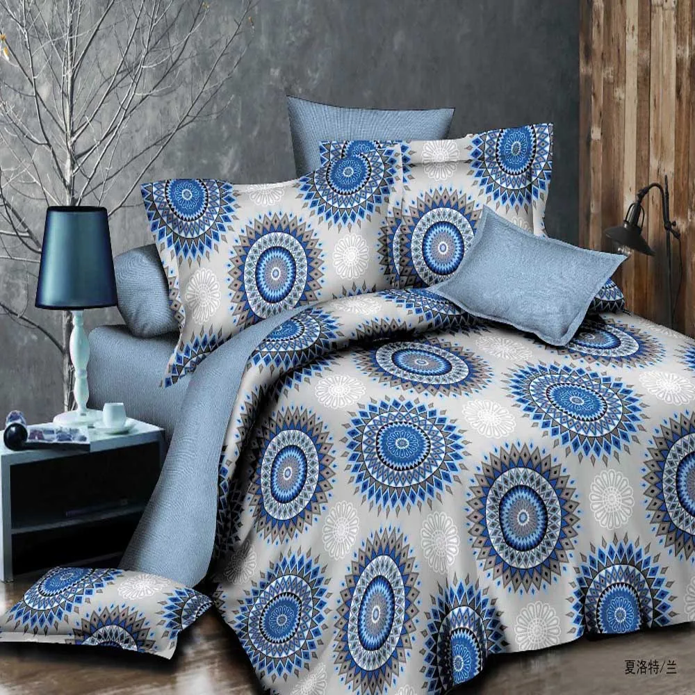 Недорогой комплект постельного белья из 6 предметов Комплект с принтом для Малайзии и