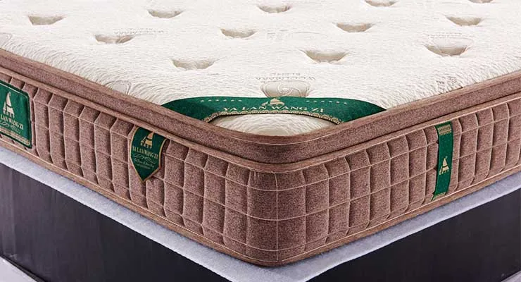 Luxury Healthy Cashmere Queen Size Latex mattress