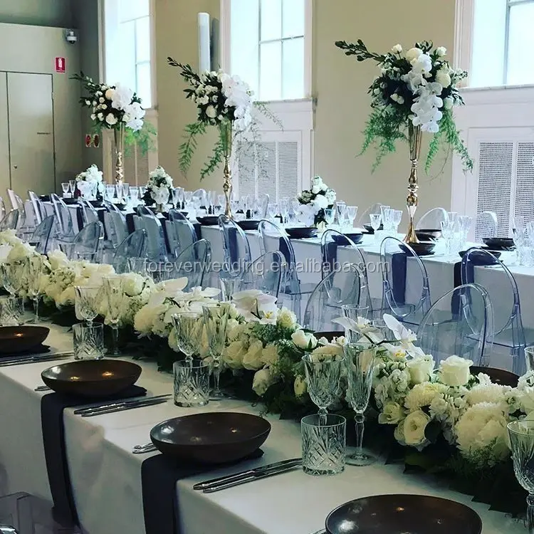 
Floor Vases Decorative Gold Metal Trumpet Table Centerpiece Wedding Aisle Decorations 