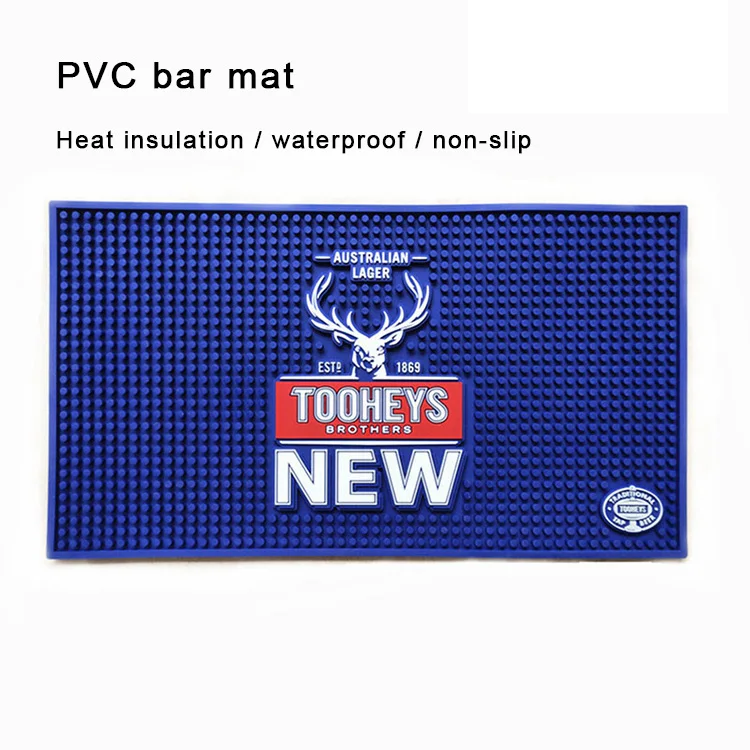 Wholesale Pvc Non-slip Material Barber Station Salon Mat Pvc Hairdressing Tool Mat