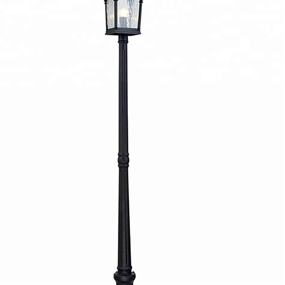 Aluminum Simple Trendy Black Exterior outdoor rohs Street Lamps light