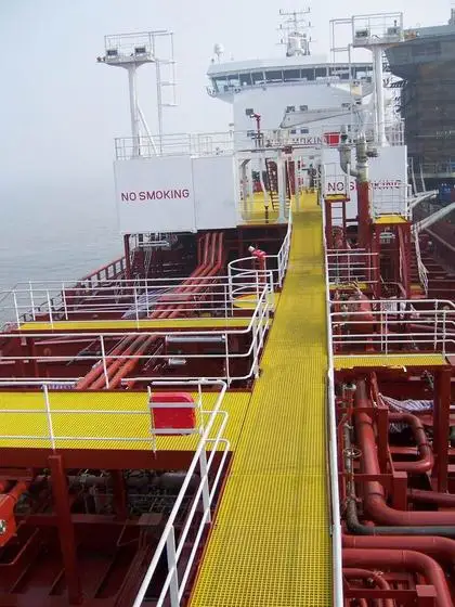Frp ВРП стекловолокна морской/корабль/баржа палубе решетки