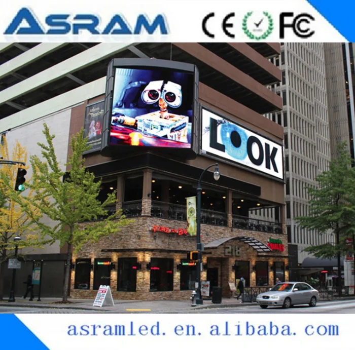 High quality 10mm Pixels full Color hd led video display screen with good price