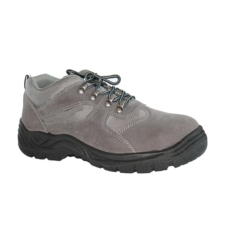 high quality work safety shoes protective lace-up woodland men suede safety shoes