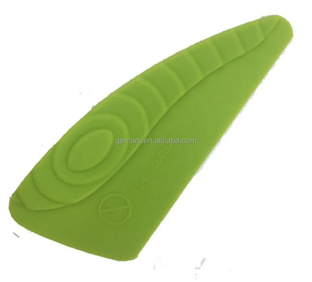 Kitchen tools Silicone Dish Squeegee Washing Cleaning Scraper Kitchen Tool Silicone Dish Squeegee