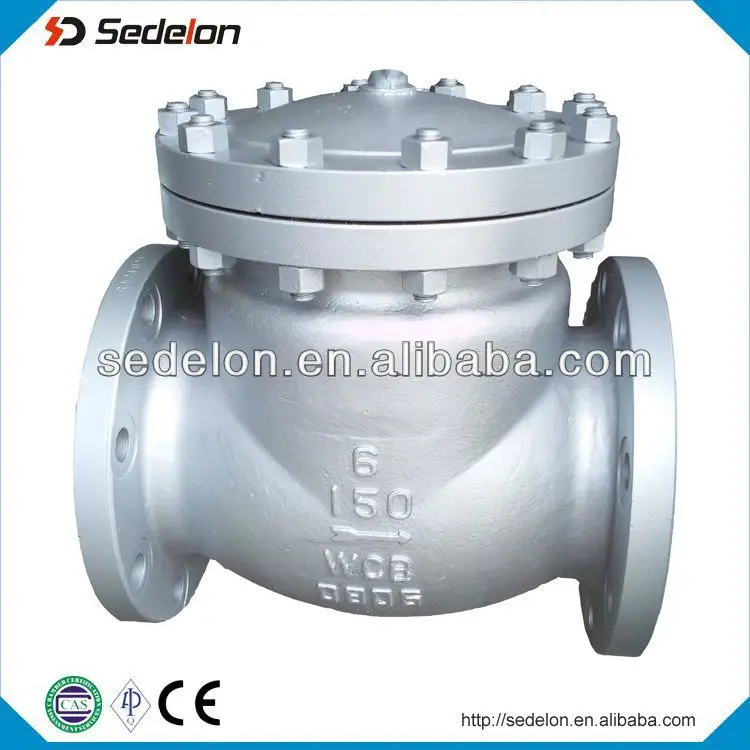 
API 607 Firesafe Swing Check Valve WCB A216 Trim 1/5/8 