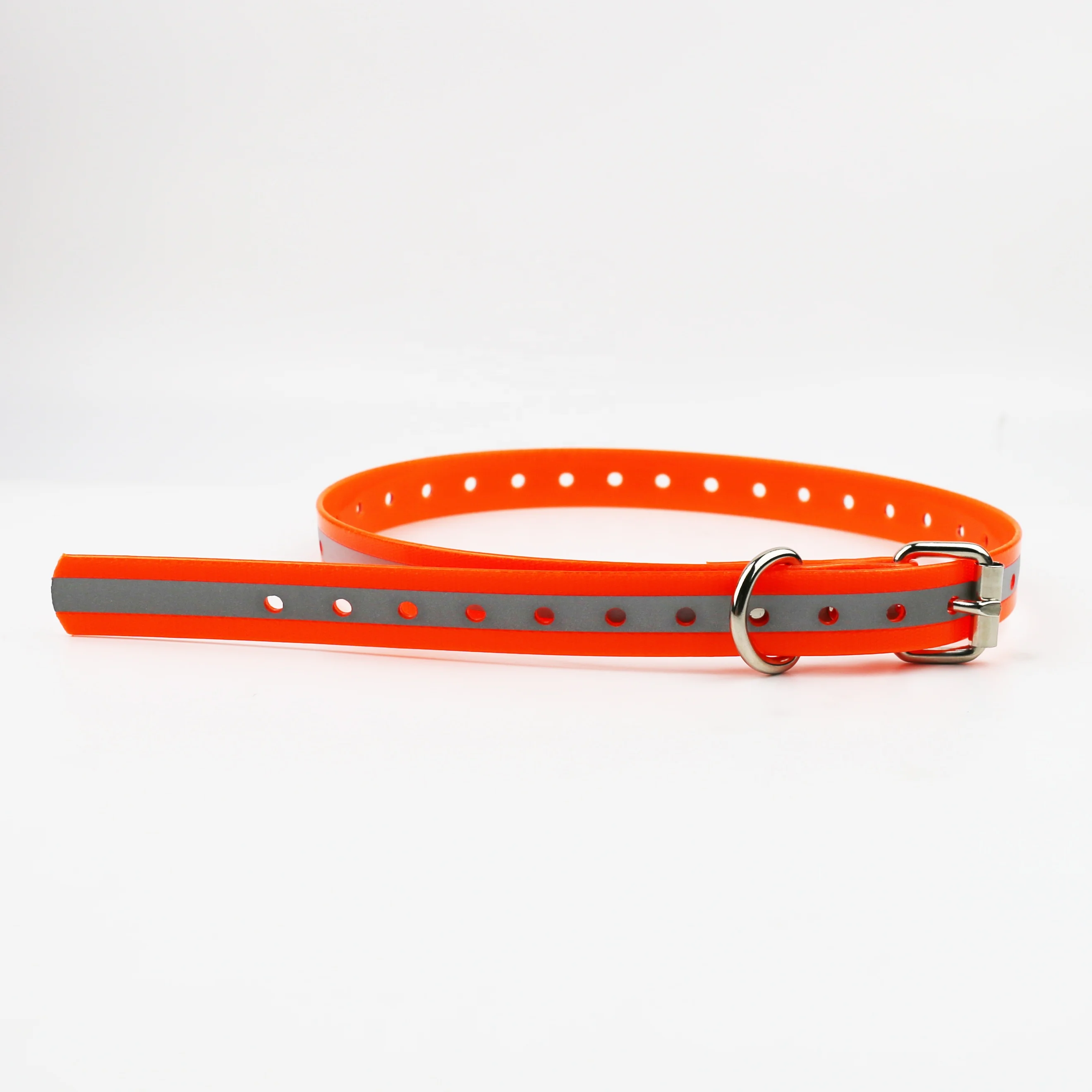 3/4 inch Pet trainer Replacement Reflective TPU training Dog Collar for PET998DB PET998DBB