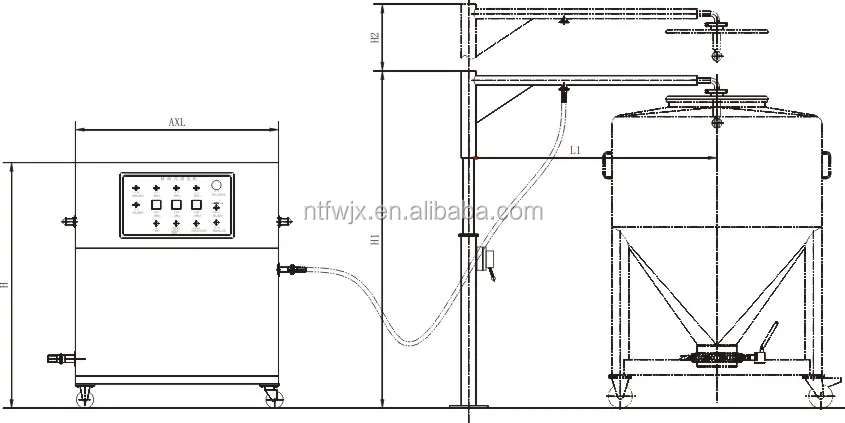 
Model QY-10 Bin Washing Machine 