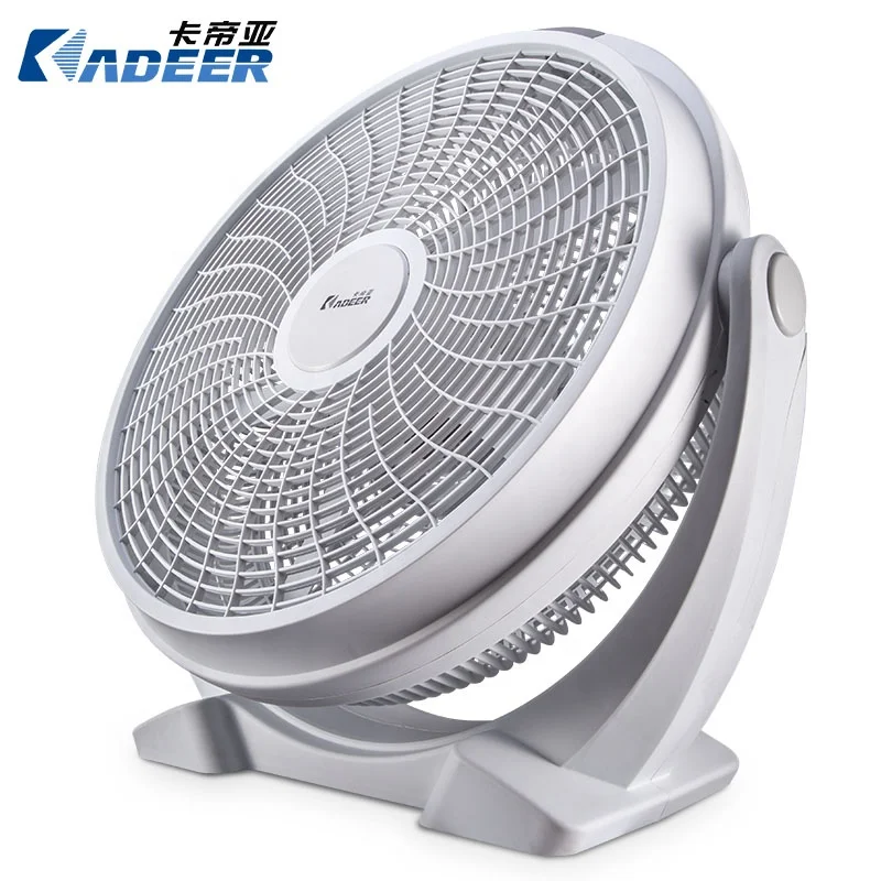 New Model Rotating Round Box Fan with Remote Control