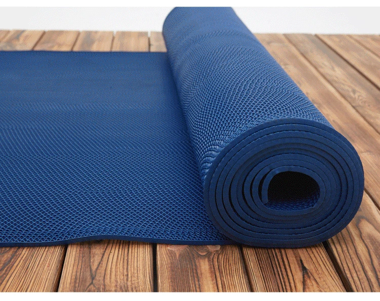 PVC Material Hard Plastic Vinyl S Type Mat Swimming Mat