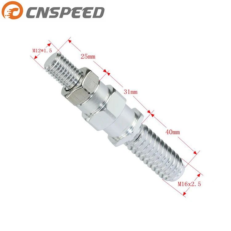 
CNSPEED Universal European Sporty Racing Style Tow Hook Front Rear for European Cars Trailer Towing Bars 