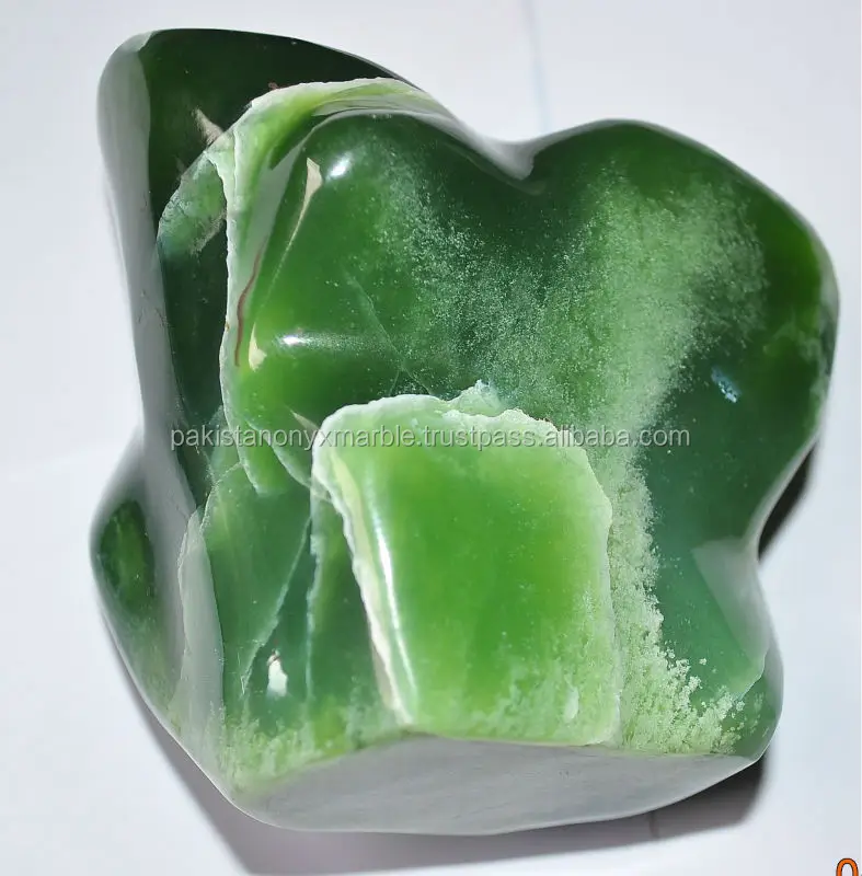 tumbled polished NEPHRITE JADE ROUGH