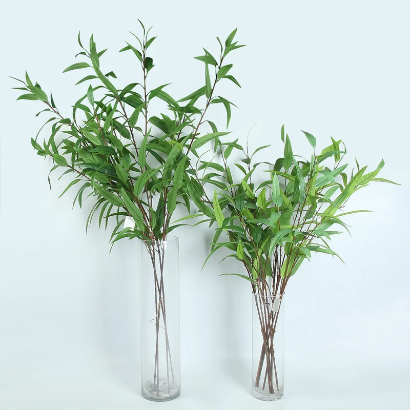 Selling Large tall eucalyptus leaves evergreen artificial Simulation leaves