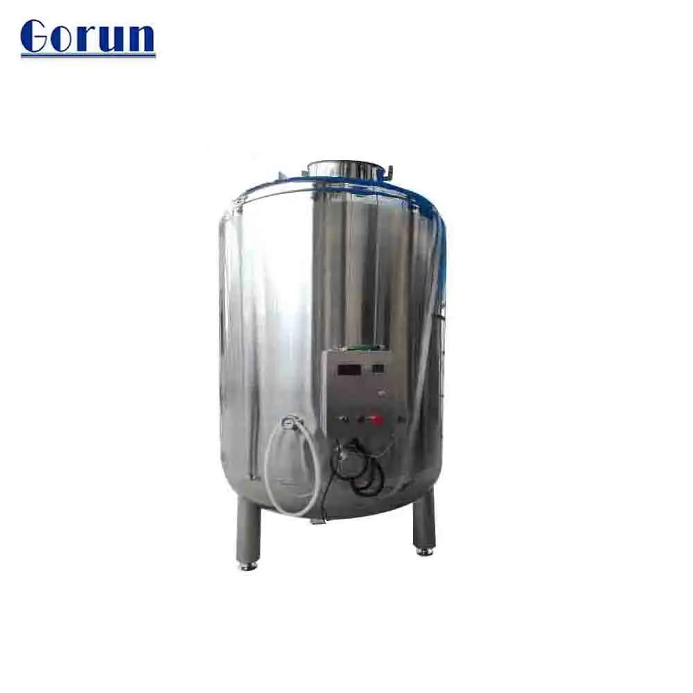 
Sanitary 500L stainless steel olive oil storage tanks 