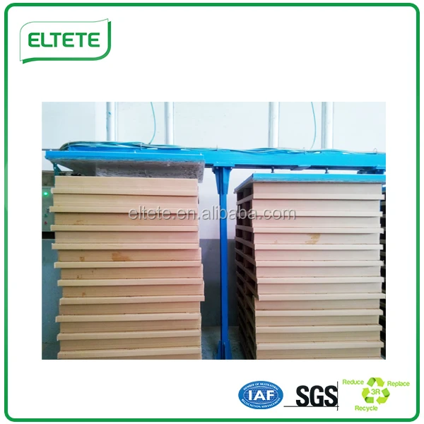Eltete Paper Power Press Machine to make paper pallet stick firmly