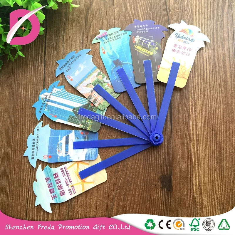 
Custom printed hand held folding fans /cheap transparent plastic hand crank fan 