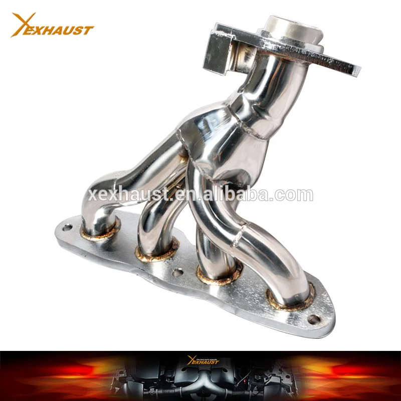 нержавеющая сталь выпускной коллектор заголовок для toyota yaris 06-09