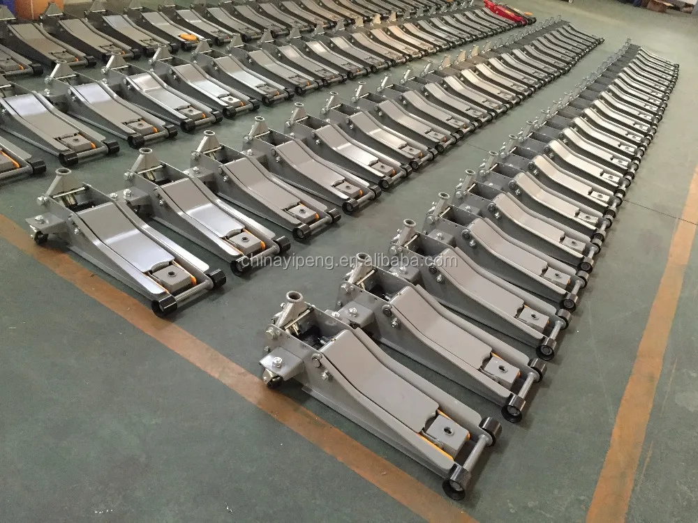 2T Aluminum steel low profile floor jack trolley jack