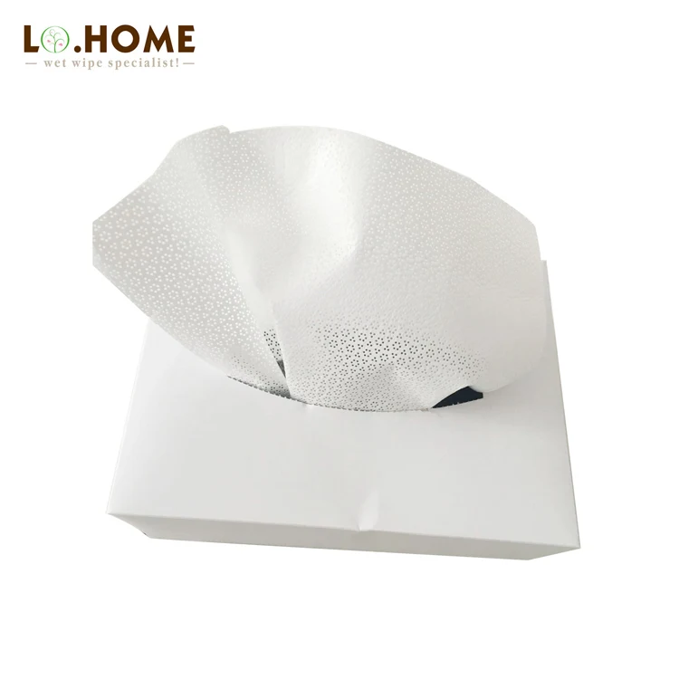
Hot sell natural dry cotton facial tissue disposable cleansing dry tissue face napkin biodegradable organic wet paper towel 