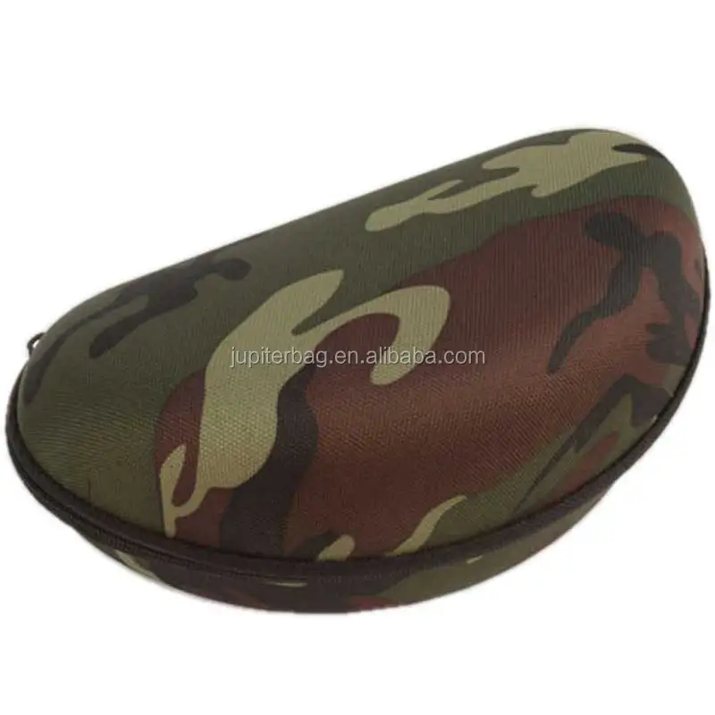 military camouflage eva sunglass storage box case organizer