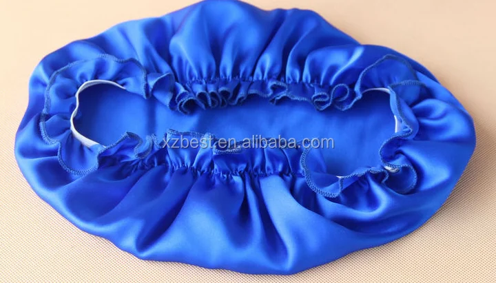 100% pure silk charmeuse sleep hats ,colourful sleep hats