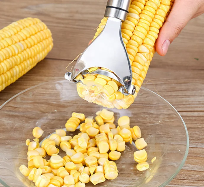 Hot-selling stainless steel household corn stripping device / corn peeler / Creative Kitchen Gadgets