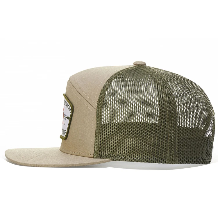 Design your own snapback, wholesale mesh trucker snapback hat cap