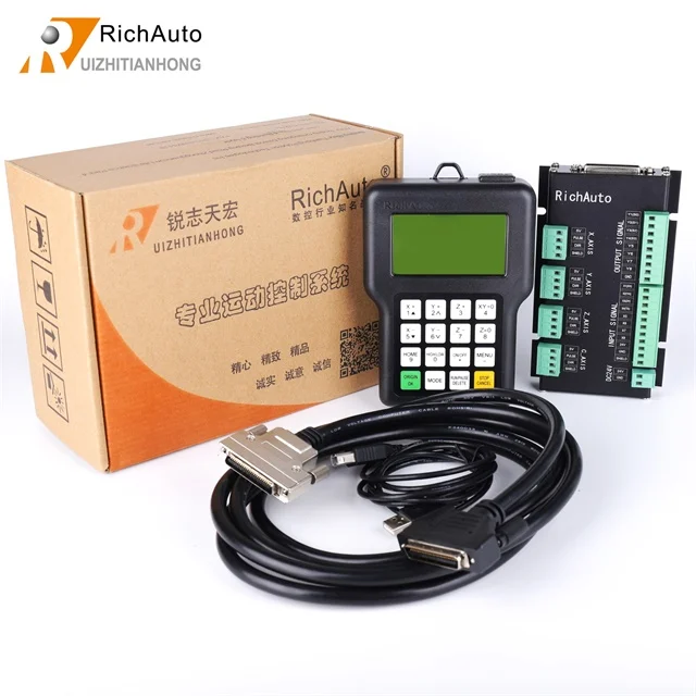 4 axis turning engraving all in one CNC Lathe motion control system A132 DSP controller