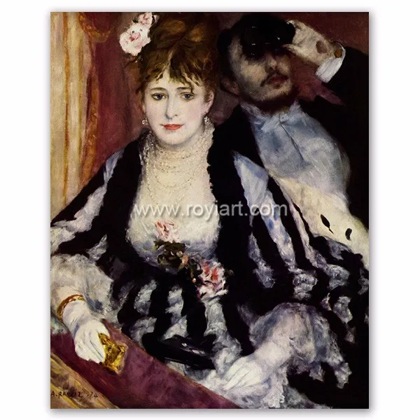 Museum Quality Handmade Oil Painting Reproduction portrait de mademoiselle irene cahen danvers by Pierre Auguste Renoir