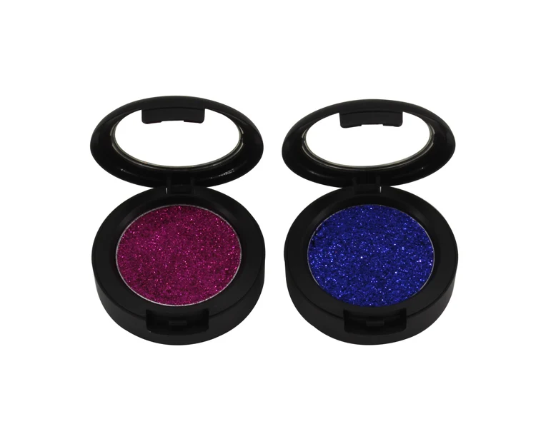 Create you own logo makeup eyeshadow high pigment glitter single eyeshadow