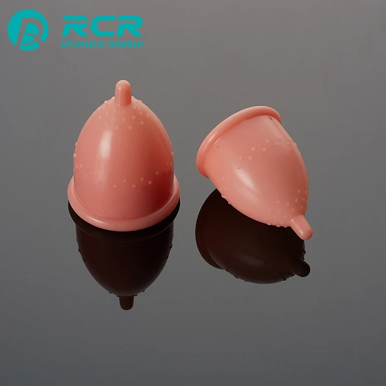 
silicone rubber menstrual cup 