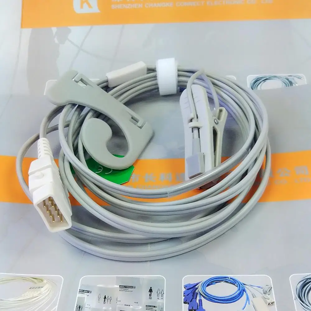 Smiths медицинский BCI совместимый с прямым подключением SpO2 датчик для взрослых ушной зажим производитель