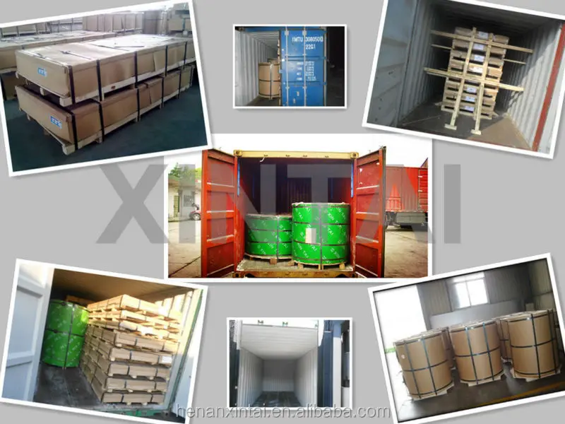 3005 H44 PVDF coated aluminium sheet for roofing