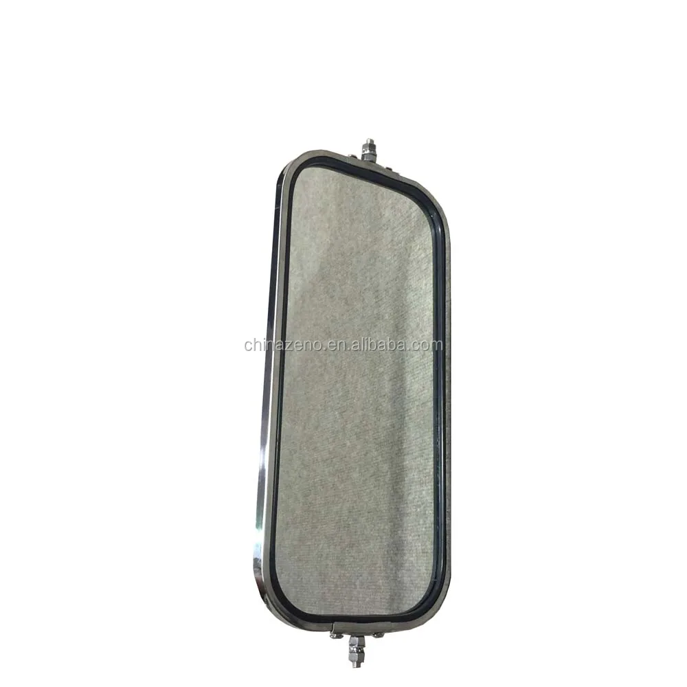 American Truck Mirror 7" x 16" Stainless Steel 97861