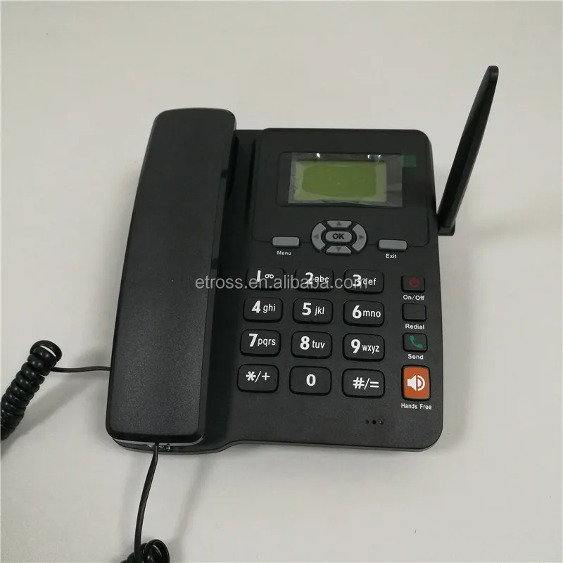Новый домашний Настольный телефон Etross 6588 GSM FWP по низкой цене