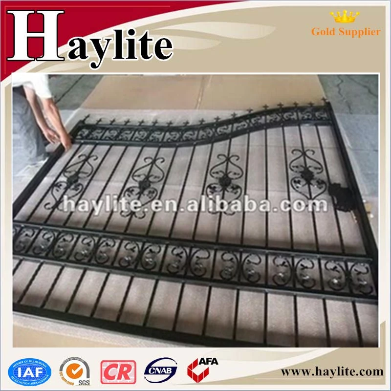 small wrought iron gate design