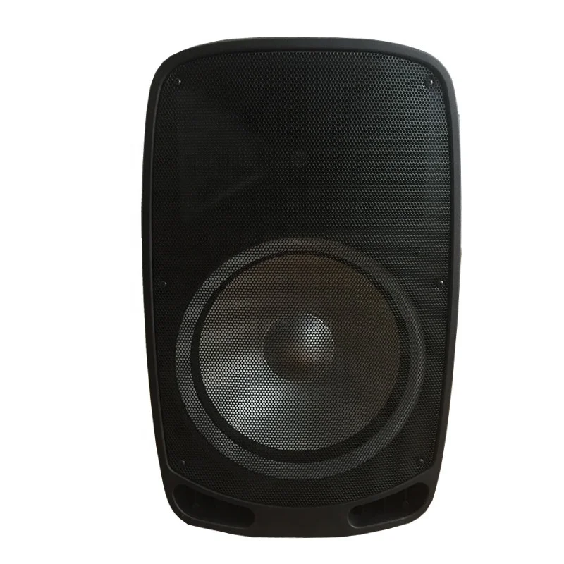 Trolley speaker portable with wheels economical 15 pa ABS speaker