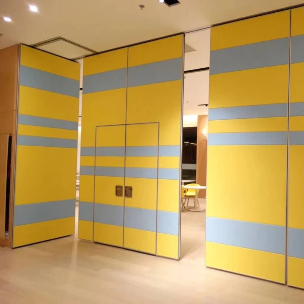 Oman Hotel sliding partition soundproof sliding wall partitions with top track