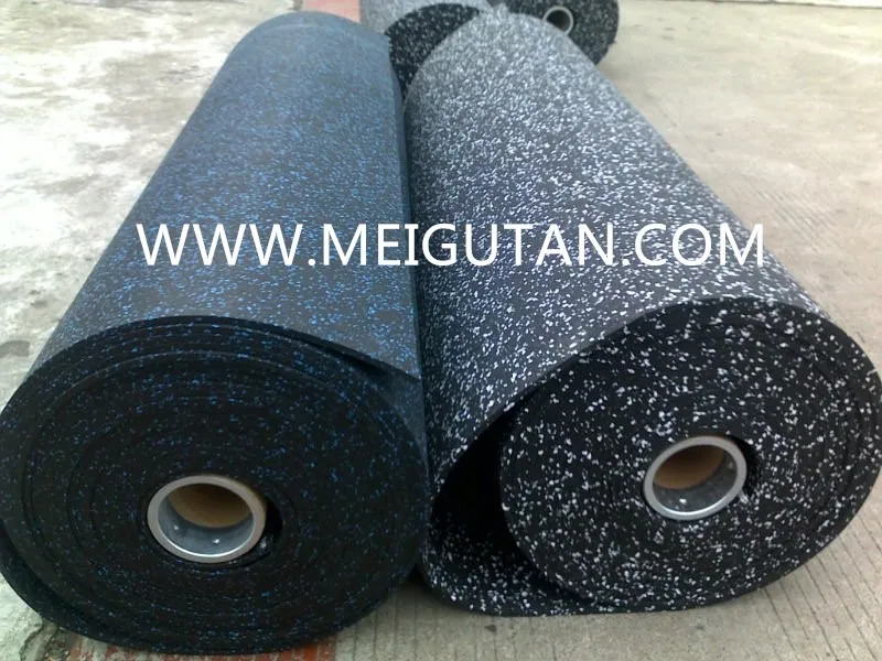 
crossfit 3mm-12mm thickness rubber flooring recycles gym rubber flooring 